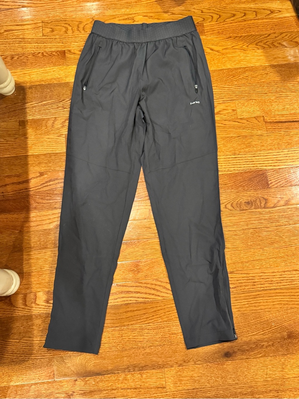 Hind MOTION Men’s Lightweight Running Joggers Pants | Ankle Zip | Size S